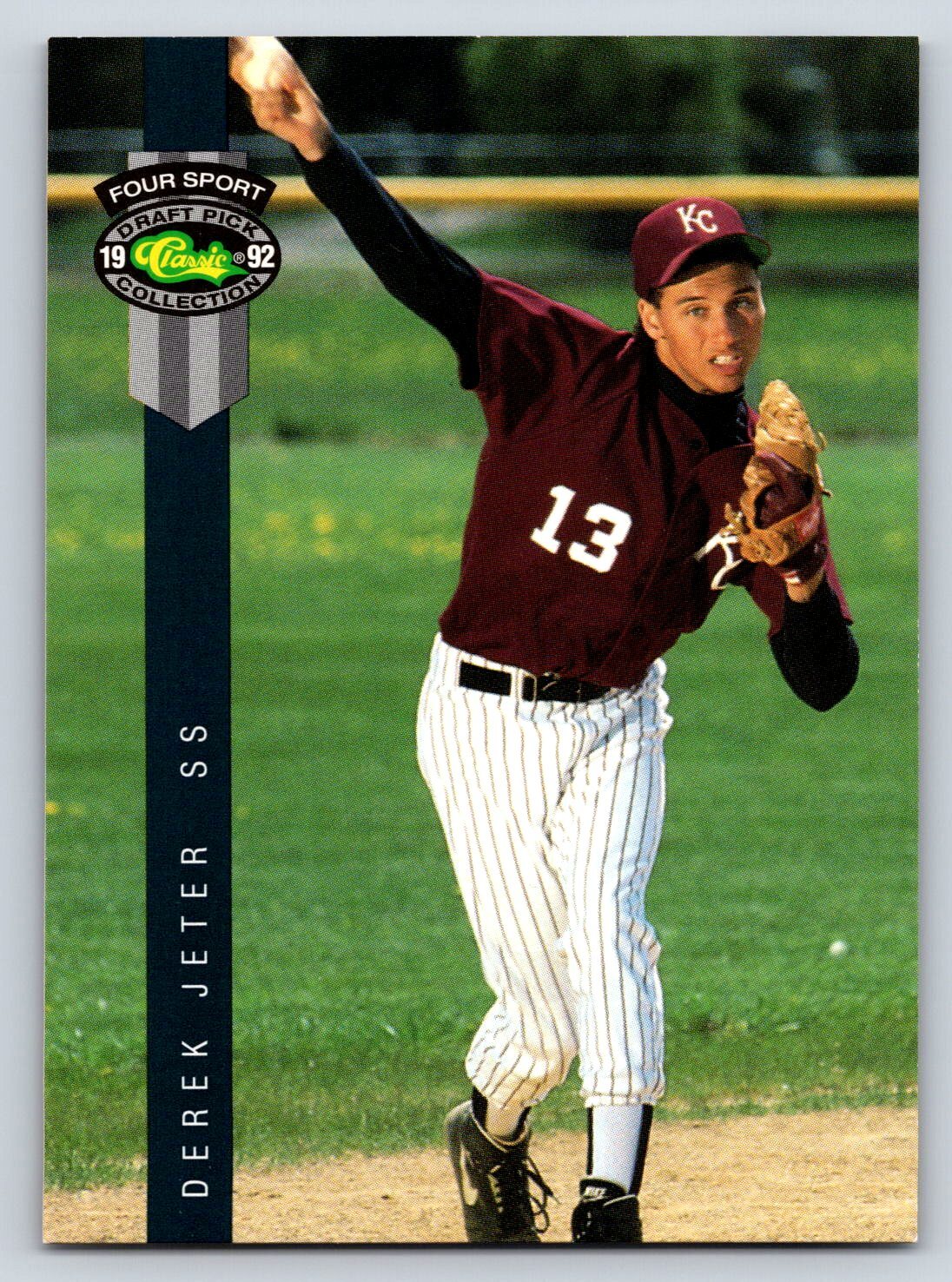 1992 Classic Four Sport #231 Derek Jeter  New York Yankees EX/EXMT 13942