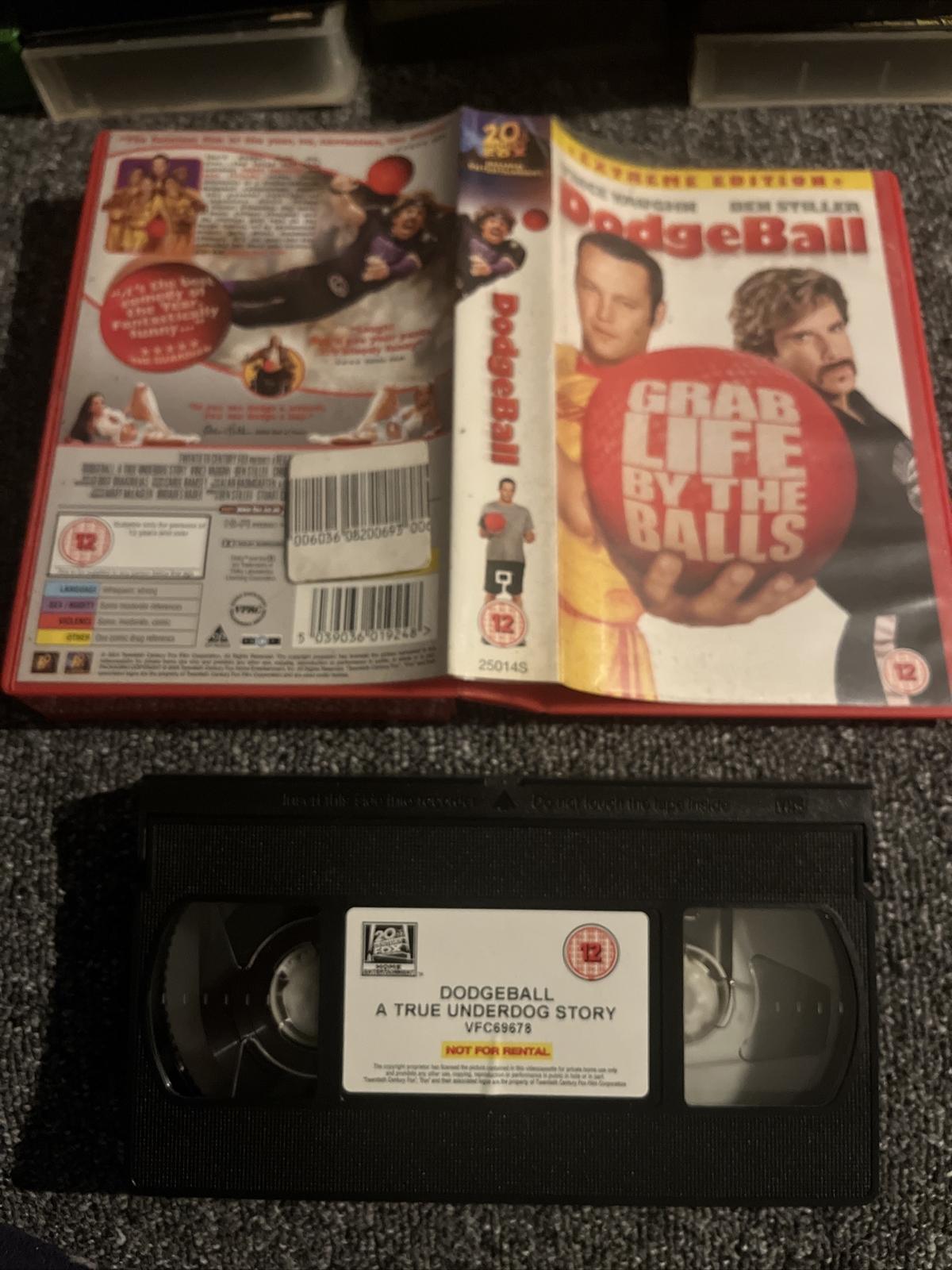 Dodgeball A True Underdog Story (VHS, 2005) for sale online eBay