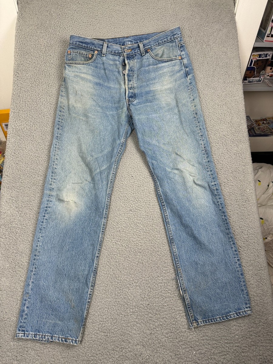 Vintage 1991 Levis 501xx Jeans Made in USA Denim Mens Tag Vintage 1991 Levis 501xx Jeans Made in USA Denim Mens Tag