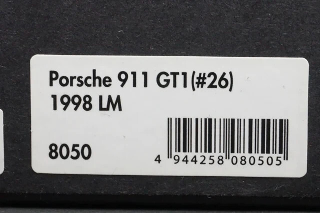 未開封　1/43 Porsche 911 GT1(#26) 1998 LM HPI 1/43 Porsche 911 GT1 LM Le Mans 1998 #26 Mobil1 Racing