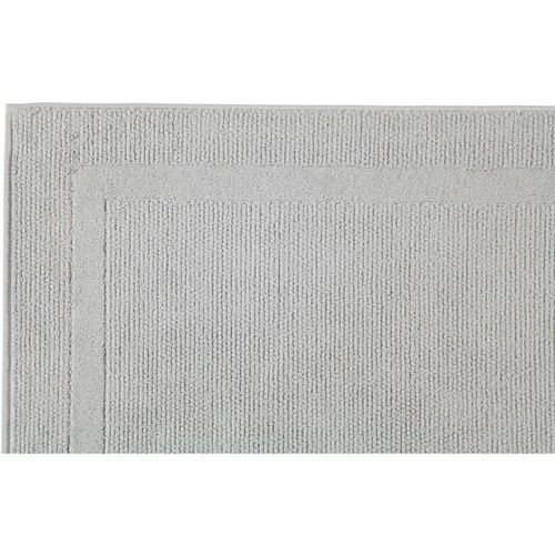 Cawö Badematte Modern uni 304-705-platin 100% Baumwolle 50 x 80 cm - Bild 3 von 4