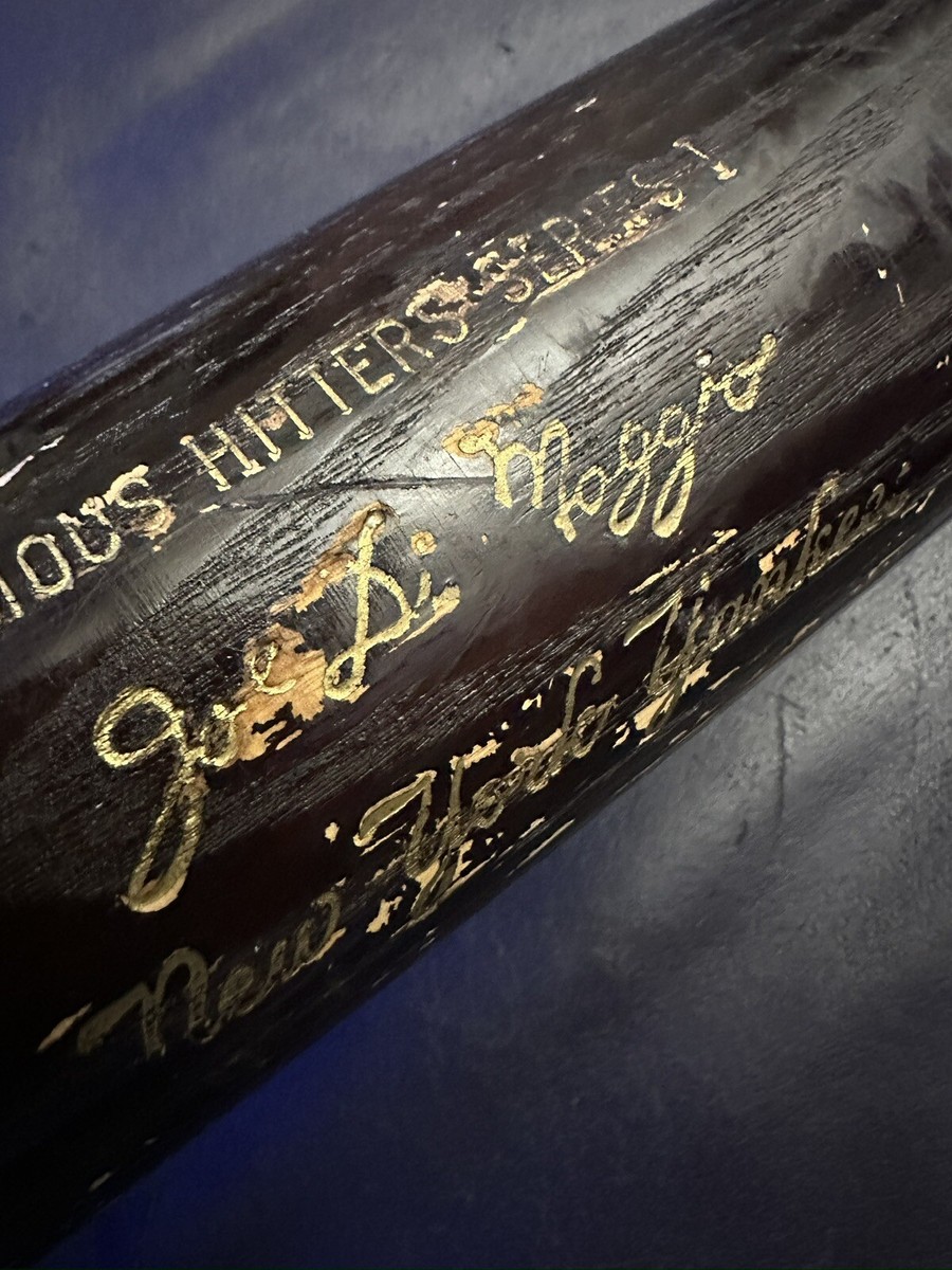 Joe Dimaggio Louisville Slugger Bat Famous Hitters Series I