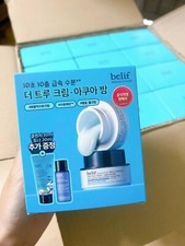 Belif Aqua Bomb Set True Cream 30ml Jelly Cleanser 30ml Hydrating Toner 20ml