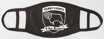 Derby County Fc 1884 The Rams Retro Football Club Shield Face Mask Pride Park Ebay