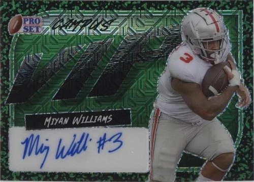 2023 Leaf Pro Set Metal Miyan Williams #VIP-MW1