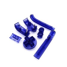 Clear Purple Replacement Buttons Set L R A B Buttons For GameBoy Advance GBA-New