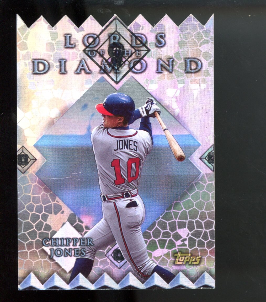 1998 Topps Chipper Jones Lords of the Diamond #LD2 Die-Cut HOF Atlanta Braves