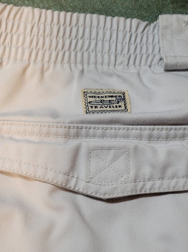 Cargo Shorts 44x7 Weekender Brand Sportswear ~ Light Gray ~ Poly/Cotton ~ Nice+ - Picture 6 of 6