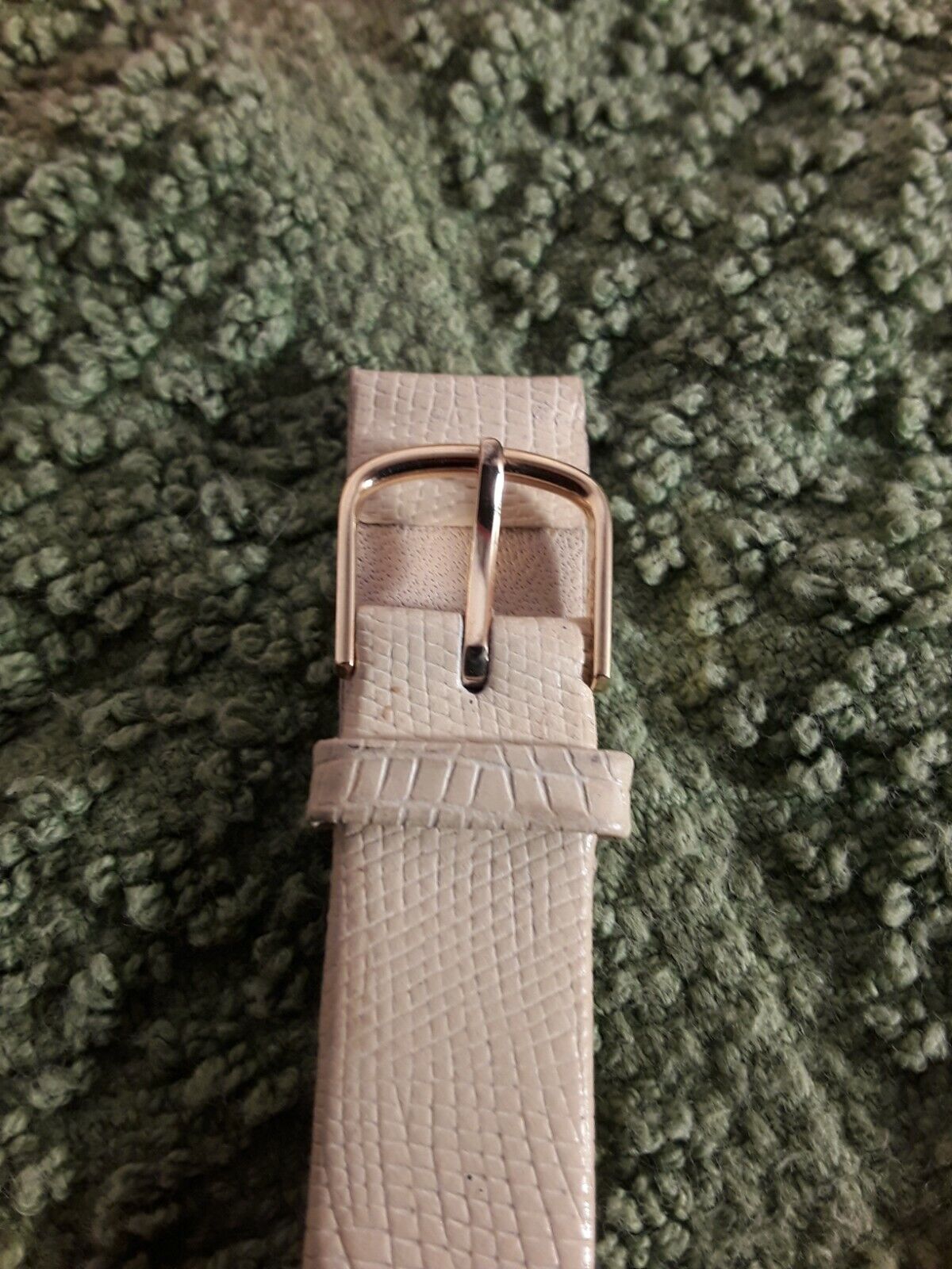 Citation Watch Band Genuine Leather Ivory #23.       F1