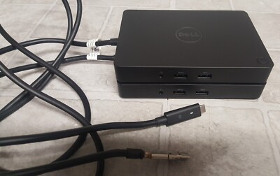 Lot of 2 Dell WD15 K17A K17A001 USB-C Thunderbolt Docking Station USB 3.0 HDMI