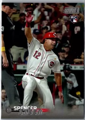 2023 Topps Stadium Club SPENCER STEER (RC) #213 REDS