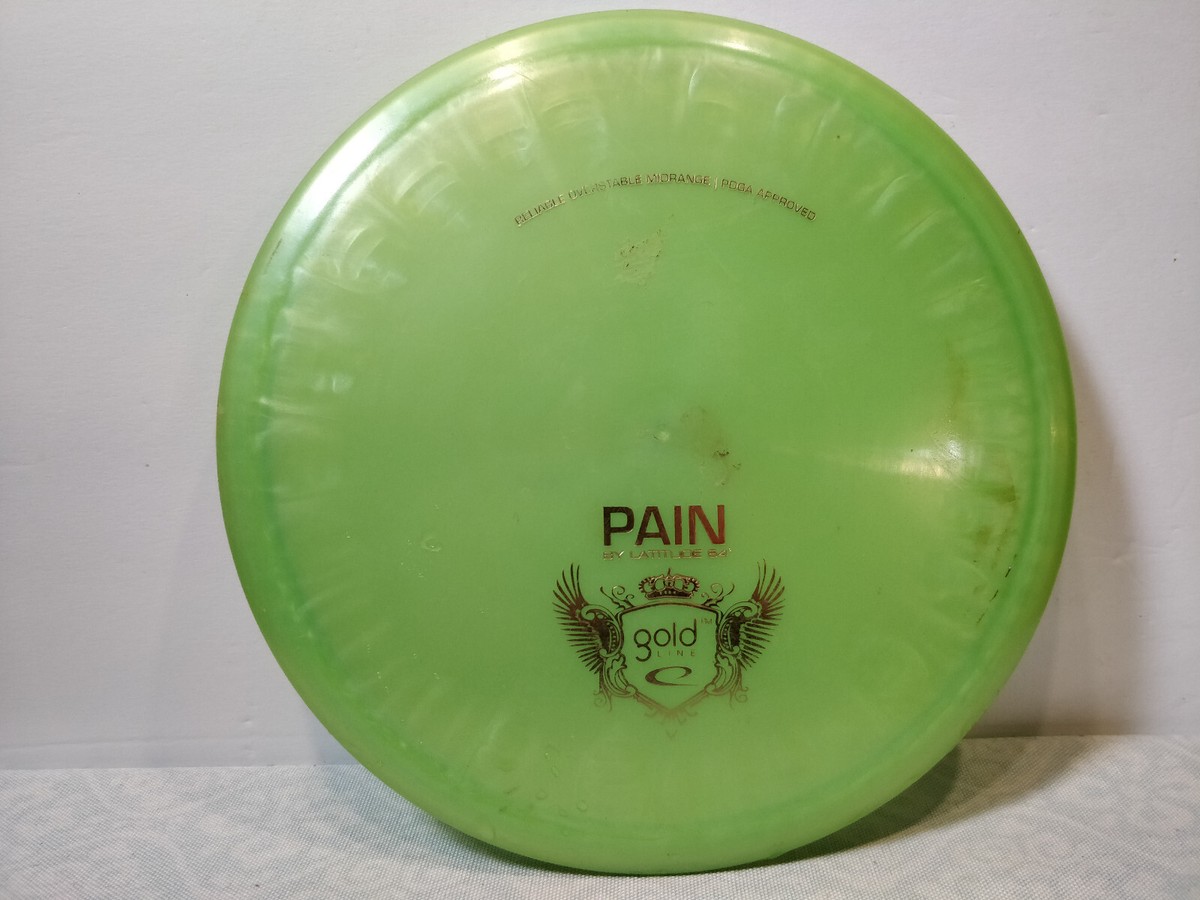 Latitude 64 Gold Line Pain 171 grams green disc golf | eBay
