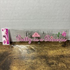 RARE Disney Princess  Pretty As A Princess  Scrapbooking Title Stickers