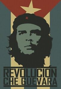 Retro Motiv Blechschild 20x30 Che Guevara Kult Bild Freiheitskämpfer Cuba