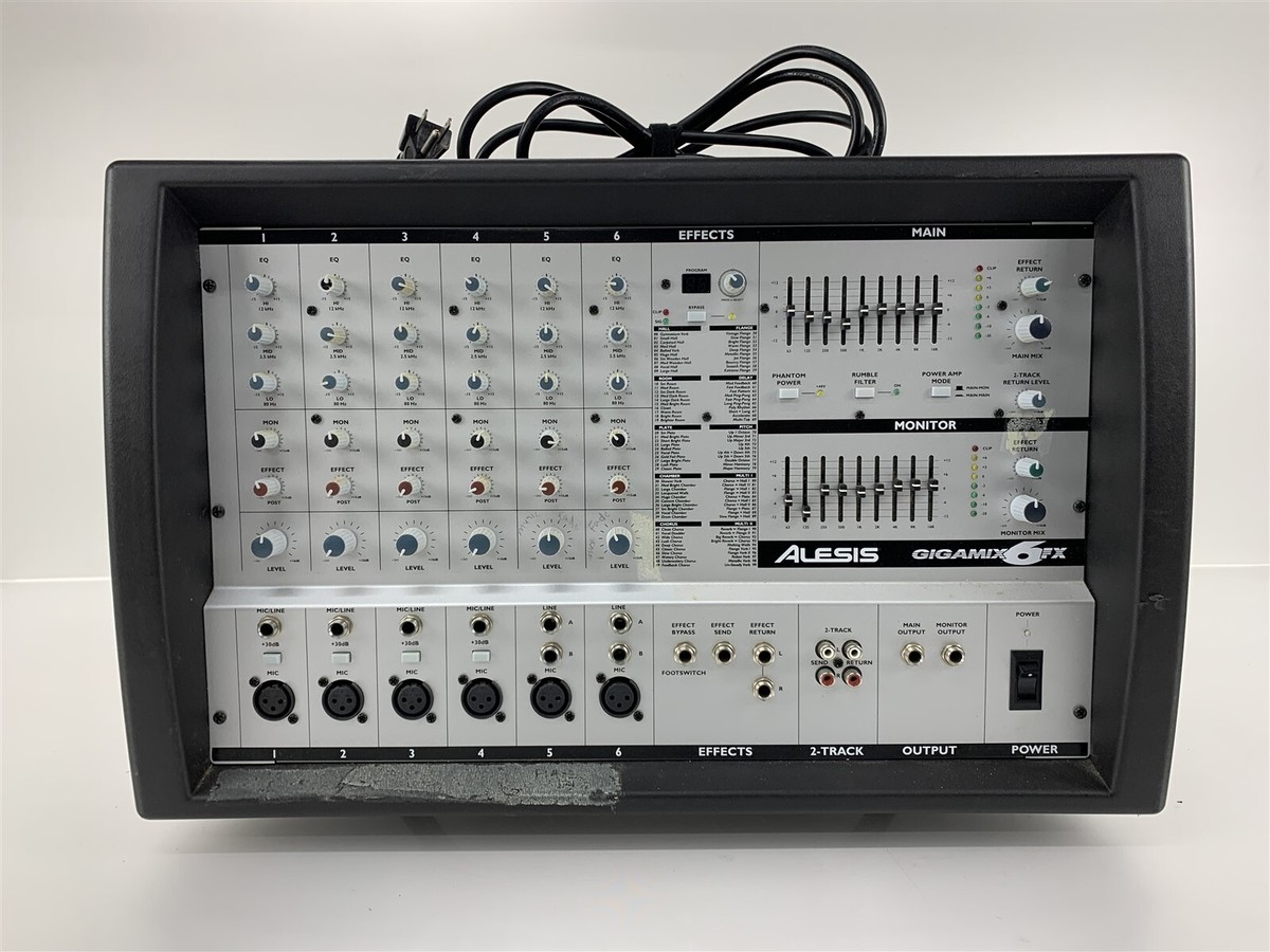 ALESIS MULTIMIX 6FX アナログミキサー 6チャンネル ALESIS MULTIMIX 6FX アナログミキサー 6チャンネル