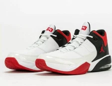 Jordan Max Aura3 White University Red Black CZ4167-160 Basketball  Sneakers 12.5