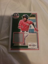 2022 Panini USA Baseball Stars & Stripes MILES SCOTT #USAM-MS Jersey Relic