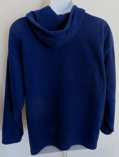 Vtg DISNEY STORE Fleece HOODIE Adult L Pooh Piglet Tigger Eeyore Owl Rabbit - Picture 3 of 4