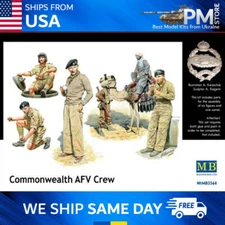 Master Box 3564 English Troops in Northern Africa WWII 1/35 scale model kit