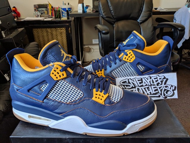 jordan retro 4 navy blue