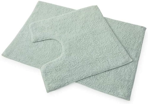Premier 2-teiliges Bad & Sockel Matte WC Set maschinenwaschbar 100 % Baumwolle - Bild 25 von 27