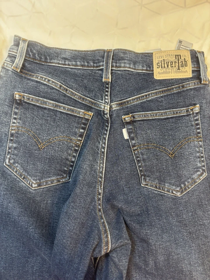 Levis Silvertab牛仔裤男式30X25深水洗 — 第 3/4 张图片