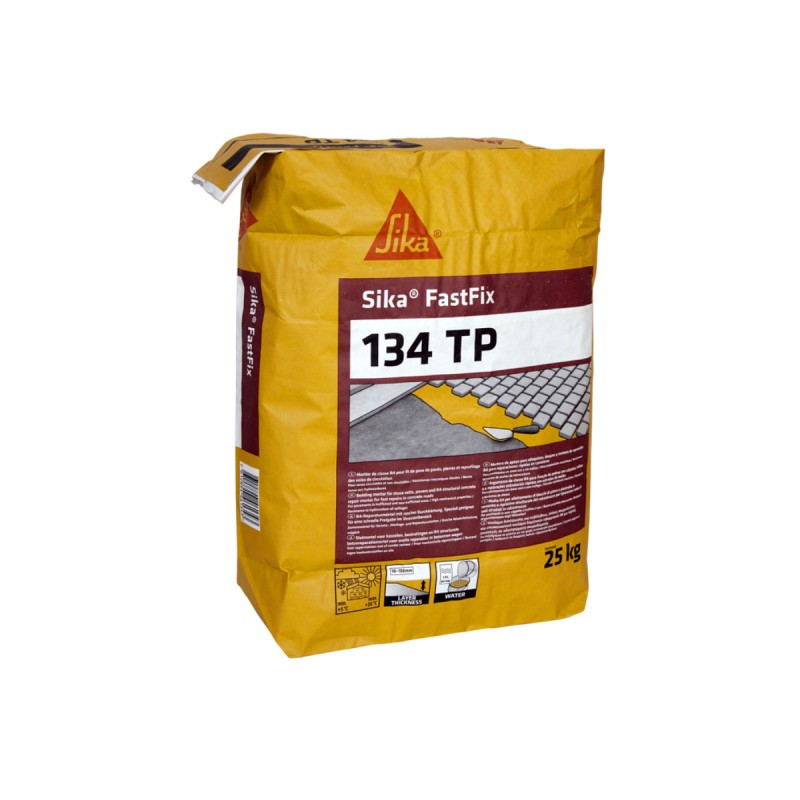 Mortier de calage SIKA FastFix 13 pour réparer les nids-de-poule et regards
