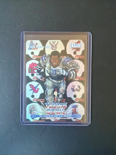 T.D. Tony Dorsett Tecmo Bowl Bo Jackson Battle Arena Helmet 145 Power Steel H572