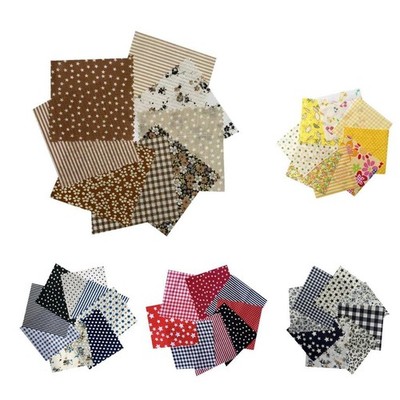 8pcs 25x25cm Bunte Baumwolle Patchwork Nähen Quilt Stoffe Bundle