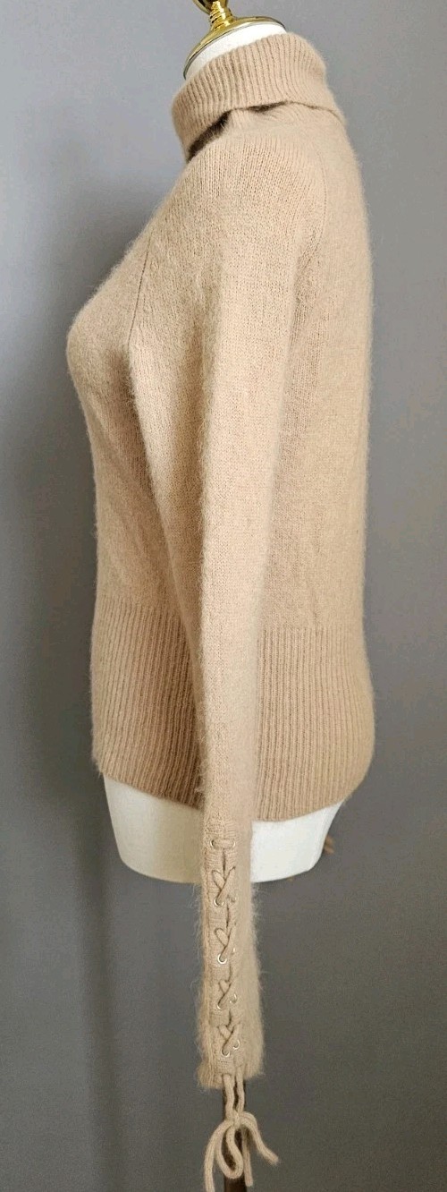 Reference Point Lambswool Angora Blend Turtleneck… - image 2