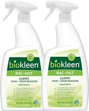 Biokleen Bac-Out Carpet Cleaner Spray, Stain Remover and Odor Eliminator, Use on