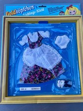 Plasty Goldköpfchen Puppe Kleidung,  OVP Vintage 70er, 80er  „Bauernhochzeit“