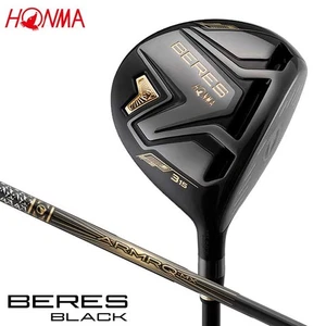 HONMA BERES Bois de fairway noir RH 3W ARMRQ MX BLACK graphite Flex SR HC neuf