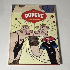 2006 E.C. Segar's POPEYE Vol. 1 "I yam what I yam" Fantagraphics Hardcover Book