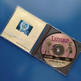 Sega Saturn [SS] game software Lunar - Silver Star Story JAPANESE VER USED