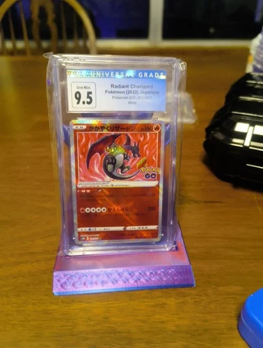 2022 Japanese Pokemon Go s10b Radiant Charizard 011/071 CGC 9.5  Mint now CGC 10