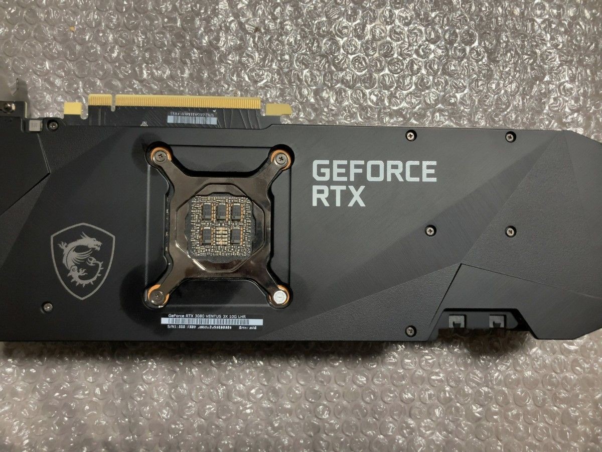 MSI GeForce RTX 3080 VENTUS 3X10G ジャンク GeForce RTX 3080 搭載グラボ 訳あり・ジャンク 29,000円