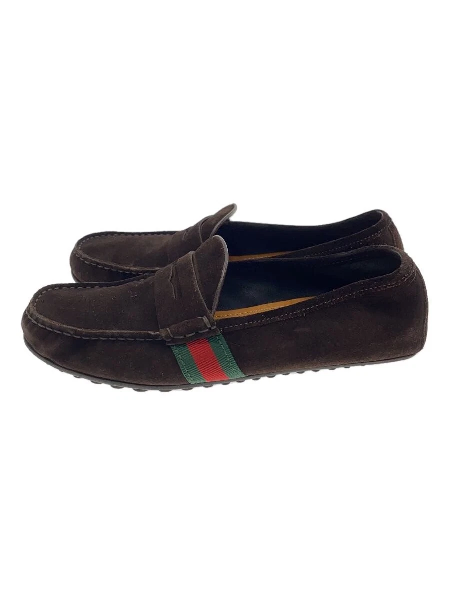 Mocassins Gucci en cuir marron homme taille 5 chaussure d’occasion