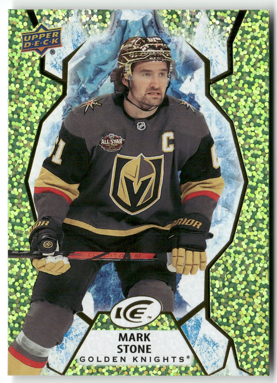 2021-22 Upper Deck Ice #28 Mark Stone Green