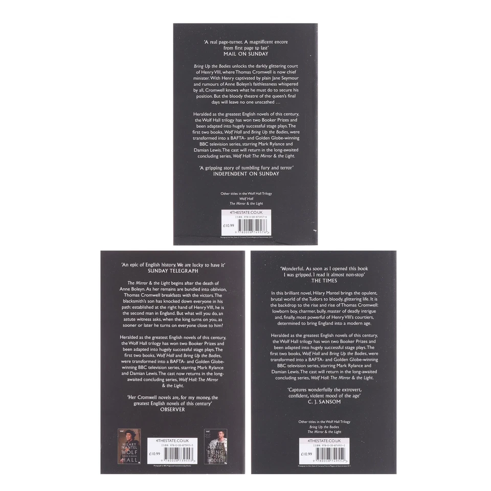 Wolf Hall Trilogy by Hilary Mantel 3 Books Collection Set - Fiction - Paperback - Image 3 of 4