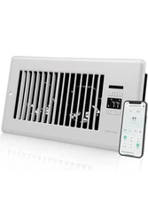 Super Quiet Register Booster Fan for 6" X 10" Register Holes, Smart Register Ven