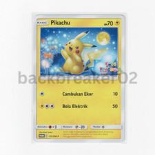 Pikachu 172/SM-P | Pokemon Toys Kingdom Stamped Promo Indonesian