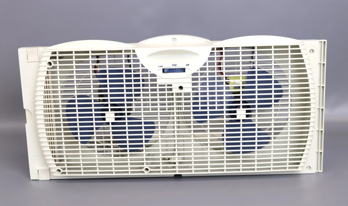 Exhaust Window Fans HOLMES 9\ Twin Digital Window Fan, Reversible Airflow Blades, In/Out Car Window Fan Exhaust Window Fans HOLMES 9\ Twin Digital Window Fan, Reversible Airflow Blades, In/Out Car Window Fan