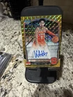 2025 Bowman U Kiyan Anthony Chrome Prospects Auto Gold Geometric /50 Syracuse