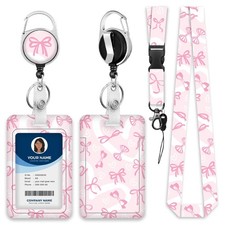 Lanyards for ID Badge Holder for Women Cute, Teacher Lanyard with ID Holder C...