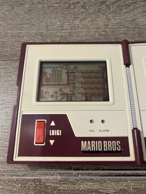 Nintendo Mario Bros. Game and Watch MW-56 Multi Screen 1983 Tested Working