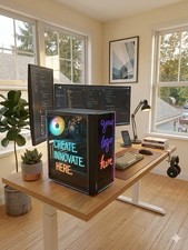RGB I7 gaming PC with GTX 1660 L  graphics Card UK Insured Delivery