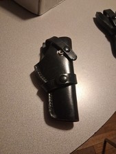 Vintage Brauer Bros Holster H2 Black Leather