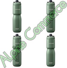  4-Bottles CamelBak Podium Insulated Stainless Steel 22 Oz Moss 2965301065-A