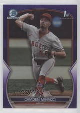 2023 Bowman Draft Chrome Purple Refractor 230/250 Camden Minacci #BDC-23 19wt
